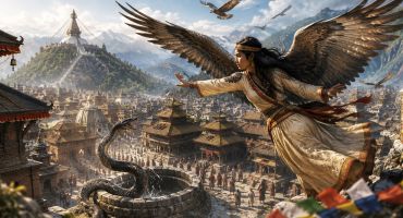 The Eagle's Daughter - Newar Folktale